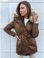 Dámska zimná bunda VIXEN hnedá FashionStreet TY3871 Dámska zimná bunda VIXEN hnedá FashionStreet TY3871