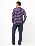 Pánske pyžamo Key MNS 316 B25 dĺžka/r M-2XL