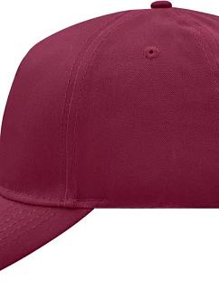 Daiber MB 6117 5-panelová čiapka s kšiltom 03.6117 bordová