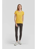 Fruit of the Loom Lady-Fit Iconic 195 T Dámske tričko z hrubej bavlny 16.1424 heather grey Fruit of the Loom Lady-Fit Iconic 195 T Dámske tričko z hrubej bavlny 16.1424 heather grey