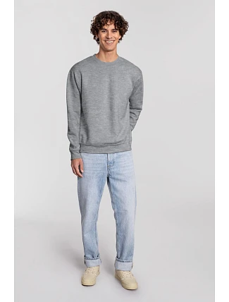 Fruit of the Loom Iconic Premium Set-In Sweat Mikina z hrubej bavlny 16.2282 athletic heather Fruit of the Loom Iconic Premium Set-In Sweat Mikina z hrubej bavlny 16.2282 athletic heather