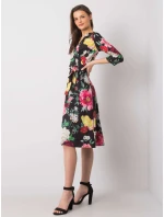 Šaty LK SK 508125.43P čierna a červená