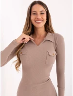 Šaty RV SK 7435.38 tmavo lila Šaty RV SK 7435.38 tmavo lila