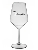 PANI PERFECT - priehľadný nerozbitný pohár na víno 470 ml