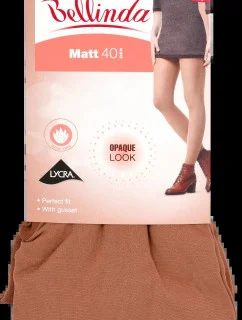 Dámske pančuchové nohavice MATT 40 DEN - Bellinda - amber