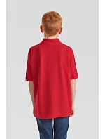 Fruit of the Loom Kids 65/35 Polo Detské piqué polo 16.3417 fľaškovozelená