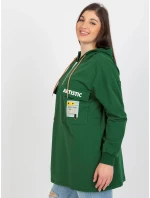 Mikina RV BL 8258.34 tmavo zelená