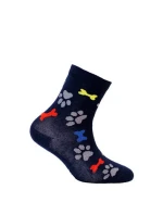Chlapčenské vzorované ponožky Wola U24.P01;W24.P01 21-26 Chlapčenské vzorované ponožky Wola U24.P01;W24.P01 21-26