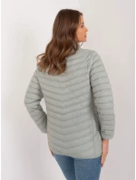 Bunda D50076XB44536A2 pistáciová