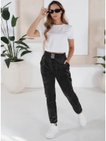 Dámske tepláky BRENDA black FashionStreet UY1753 Dámske tepláky BRENDA black FashionStreet UY1753