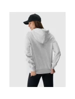 Dámska mikina bez prúžkov s kapucňou 4F 4FWMM00TSWSF1764-27M