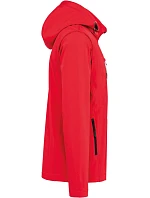 Kariban K 422 Unisex 3-vrstvová softshellová bunda s kapucňou 20.K422 červená Kariban K 422 Unisex 3-vrstvová softshellová bunda s kapucňou 20.K422 červená