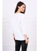 Blúzka s potlačou Star Style biela Blúzka s potlačou Star Style biela