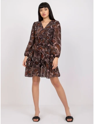 Šaty TW SK BI 0928 6.43 tmavo hnedá