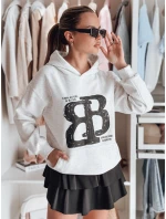 Dámska nadrozmerná mikina LITESSO sivá FashionStreet BY1412