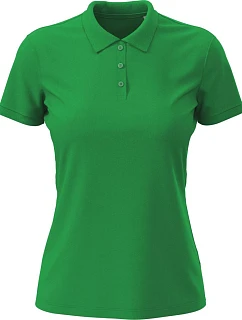 Stedman Lux Polo Women Dámske piqué polo „Lux“ 05.9160 kelly green