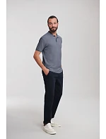Russell Athletic 570M Pánske polo tričko z piké „Authentic Eco“ 10.570M convoy grey