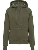 Promodoro 5505 Dámska mikina s kapucňou z hrubej bavlny 40.5505 dusty khaki Promodoro 5505 Dámska mikina s kapucňou z hrubej bavlny 40.5505 dusty khaki
