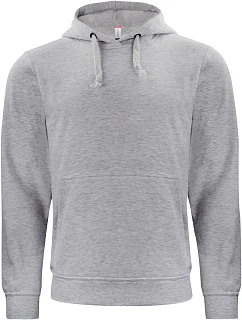 Clique Basic Hoody Unisex mikina s kapucňou 67.2131 šedá melírovaná