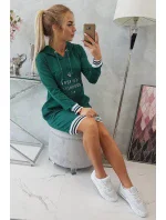 Tmavozelené šaty Brooklyn