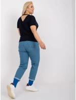 Blúzka RV BZ 7832.57 tmavo modrá