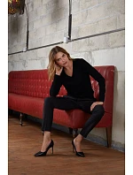 NEOBLU Sullivan Women Dámsky sveter s výstrihom do V 24.3988 night blue NEOBLU Sullivan Women Dámsky sveter s výstrihom do V 24.3988 night blue
