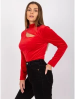 Blúzka DHJ BZ 6561.09P červená