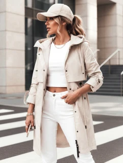 Dámska prechodná bunda parka béžová NOCITO FashionStreet TY4200