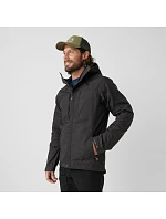 Pánska zimná bunda s kapucňou Fjällräven Skogsö Jacket M, outdoorová, zateplená, sivá (F81698-030)