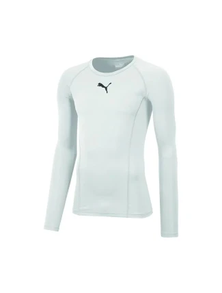 Pánske termo tričko LIGA Baselayer LS 655920-04 Biela - Puma