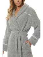 Dlhý dámsky župan L & L 2084 satyna