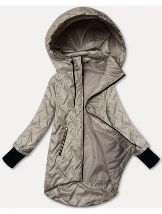 Dámska ľahká bunda s odnímateľnou kapucňou S'West light beige (B8371-70) Dámska ľahká bunda s odnímateľnou kapucňou S'West light beige (B8371-70)