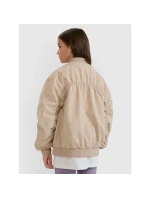 Dievčenská prechodná bunda bomber 4F 4FJWSS25TJACF184-82S