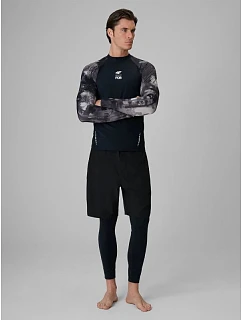 Pánske plážové šortky typu boardshorts s filtrom UPF50+ značky 4F, model 4FRSS26UBDSM256-20S