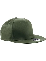 Beechfield B 610 5-panelová snapbacková čiapka 53.0610 olivovo zelená Beechfield B 610 5-panelová snapbacková čiapka 53.0610 olivovo zelená