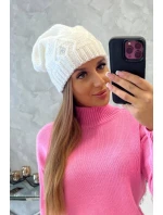 Dámska čiapka Ramona K383 biela