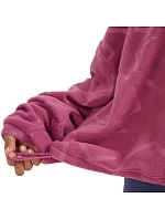 Dievčenský fleece 4F F342 tmavoružový 4FJWAW25TFLEF342 53A