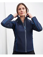 Daiber JN 1121 Dámska softshellová bunda s odnímateľnými rukávmi 02.1121 čierna/strieborná Daiber JN 1121 Dámska softshellová bunda s odnímateľnými rukávmi 02.1121 čierna/strieborná