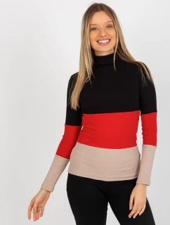 Blúzka RV BZ 8465 1.86P čierno-červená