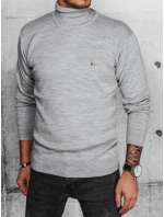 Pánsky sivý sveter FashionStreet WX2171 Pánsky sivý sveter FashionStreet WX2171