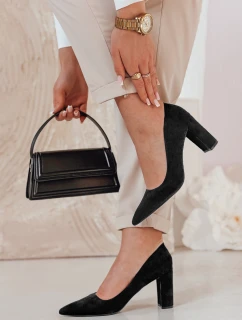 Dámske lodičky STELMI stiletto black FashionStreet ZY0852