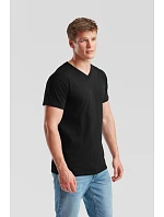 Fruit of the Loom Valueweight V-Neck T Tričko s výstrihom do V 16.1066 biele
