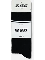 Mr. Socks L 05007 Tenisové ponožky „Colored“ 88.5007 lila/biela