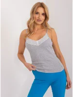 Blúzka D16113Z02637A sivá