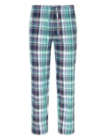 Pánske pyžamové nohavice 500772H B90 štvorfarebná modrá kocka - Jockey Pánske pyžamové nohavice 500772H B90 štvorfarebná modrá kocka - Jockey