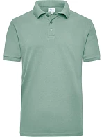Daiber JN 801 Pánske pracovné polo tričko z hrubej bavlny 02.0801 foggy green Daiber JN 801 Pánske pracovné polo tričko z hrubej bavlny 02.0801 foggy green