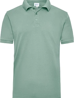 Daiber JN 801 Pánske pracovné polo tričko z hrubej bavlny 02.0801 foggy green