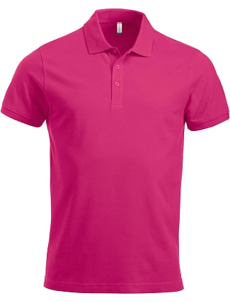 Clique Classic Lincoln S/S Pánske polo tričko z hrubej bavlny 67.8244 jasne čerešňová Clique Classic Lincoln S/S Pánske polo tričko z hrubej bavlny 67.8244 jasne čerešňová