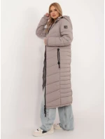 Kabát D51160XB44540A1 tmavo lila