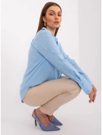 Košeľa LK KS 509094.93P svetlo modrá